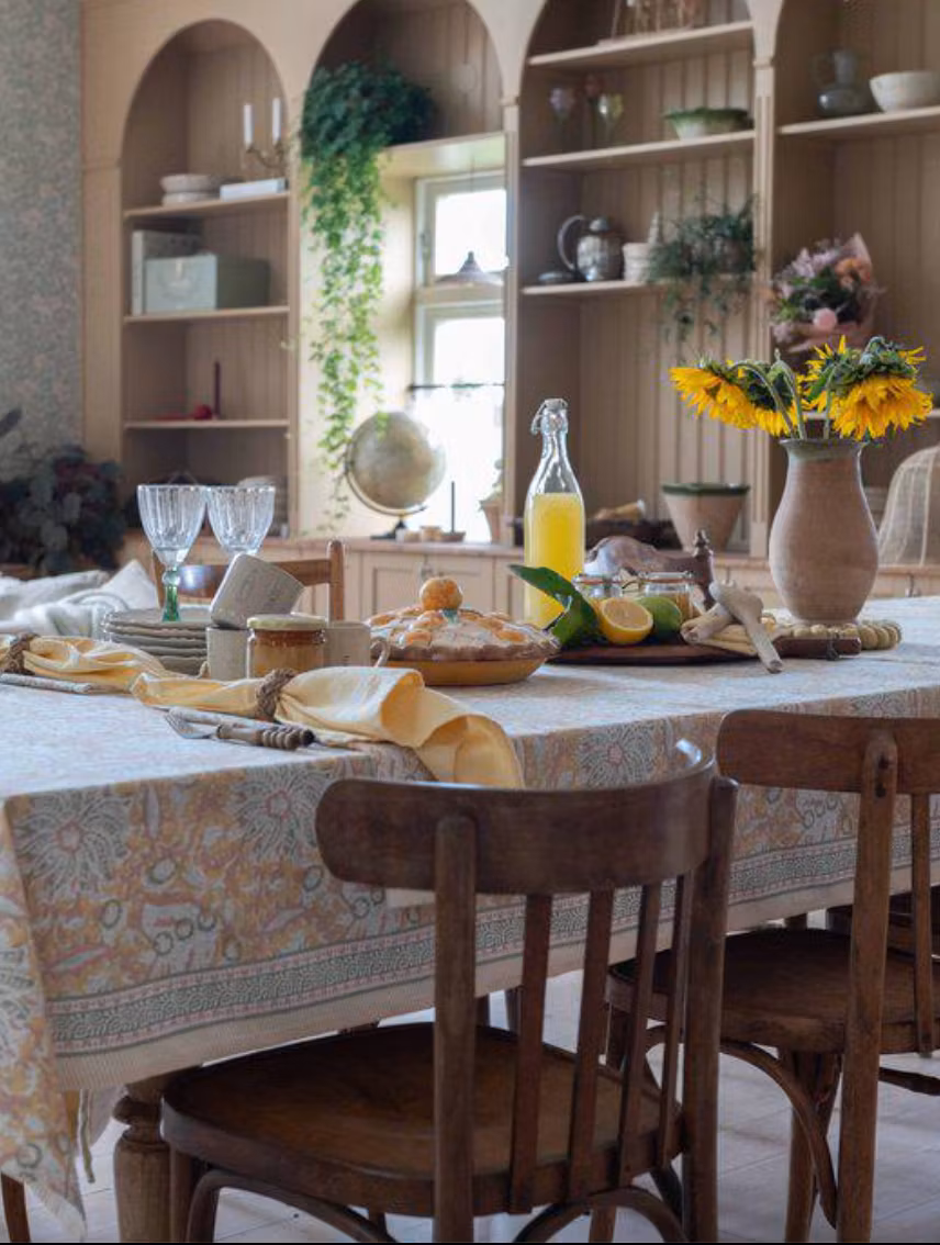 Bordesduk Dante 140 x300 Gul