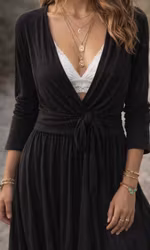 Bamboo spandex set black