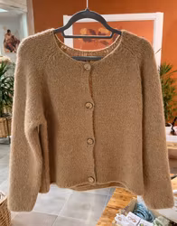 Emanuela soft cardigan taupe