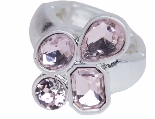 Ring Ava pink / silver