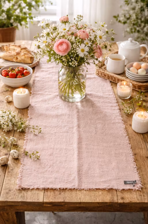 Linnehandduk  / löpare 45 x 90 cm