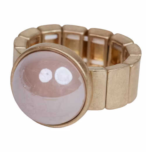 Ring Elva, pink/gold