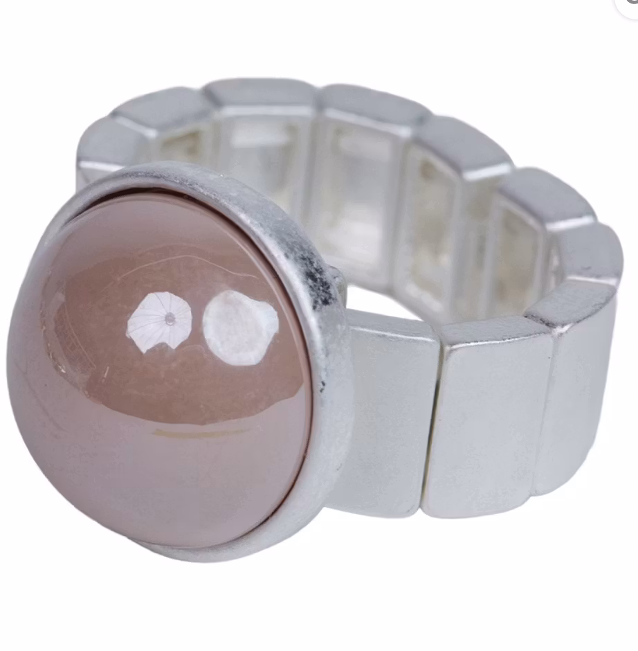 Ring Elva, pink/silver