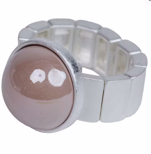 Ring Elva, pink/silver