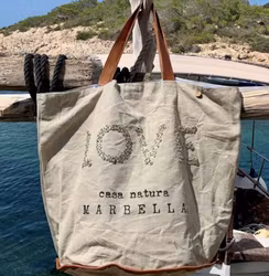 Canvas Tote – Sand