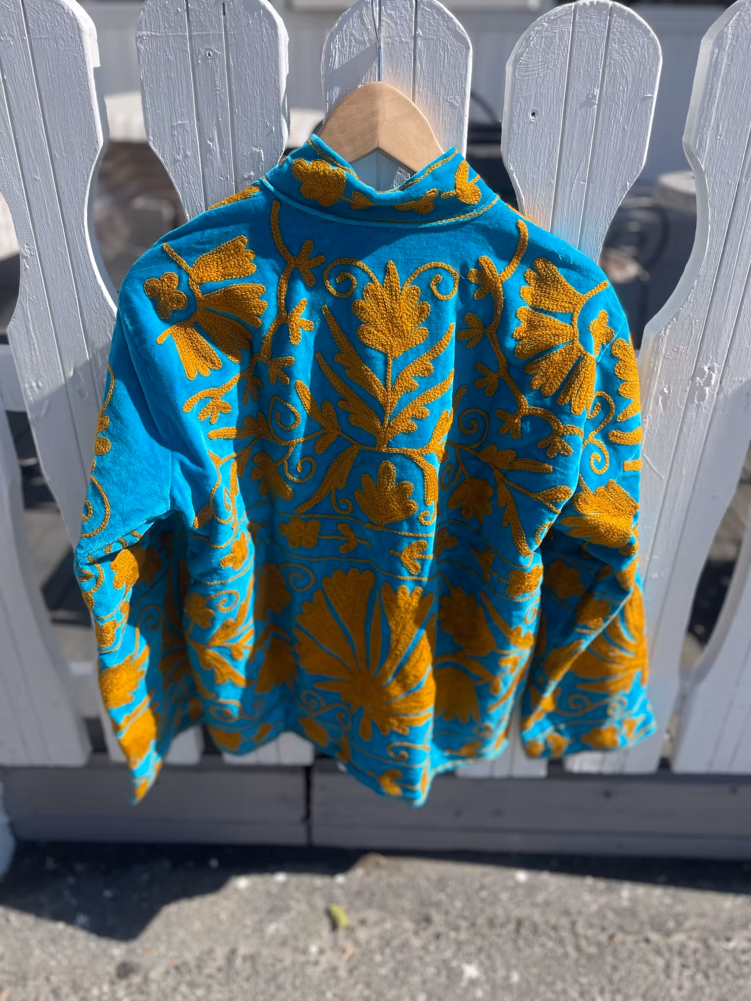 Jaipur Royal Jacket – Turquoise