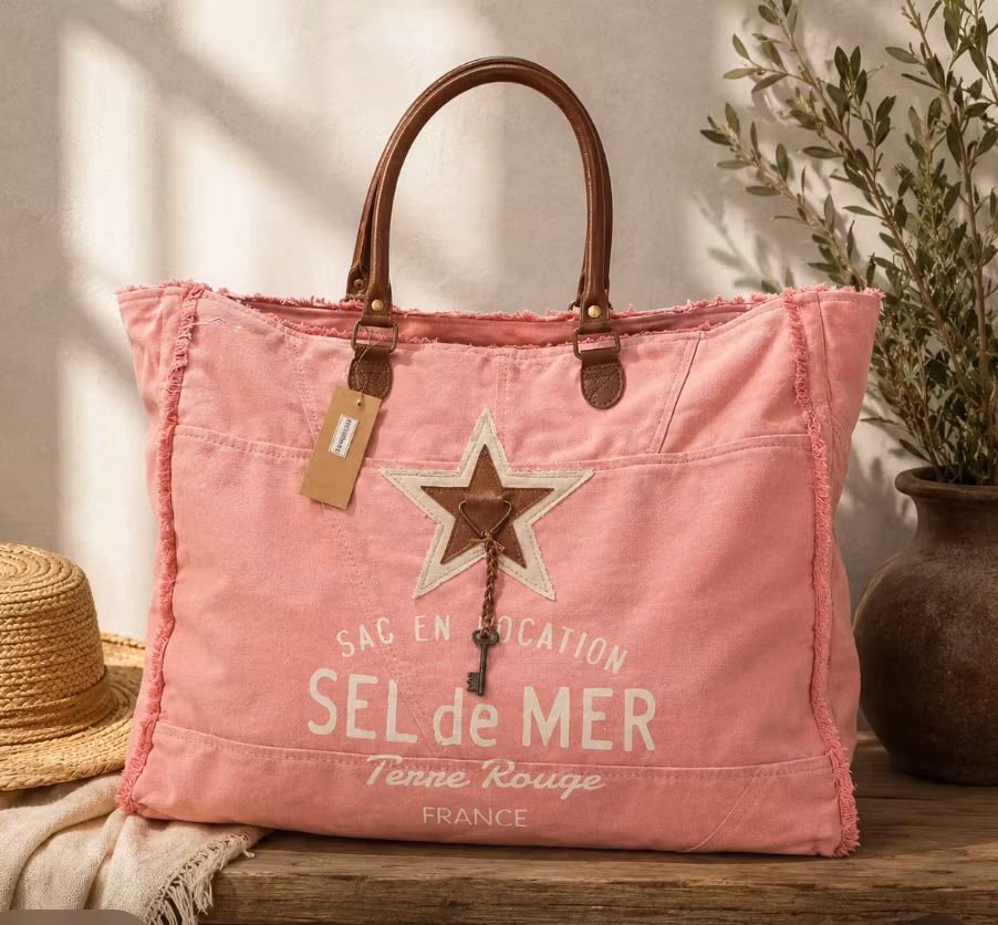 Weekendväska Sel de Mer – Rosa