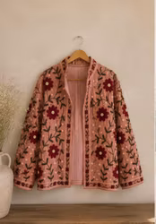 Floral Blossom Jacket – Quiltad bomullsjacka