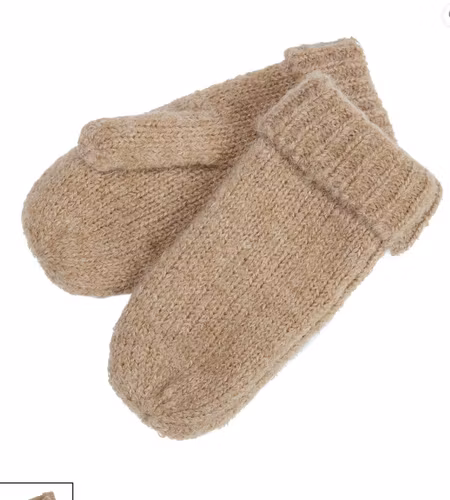 stickade vantar beige