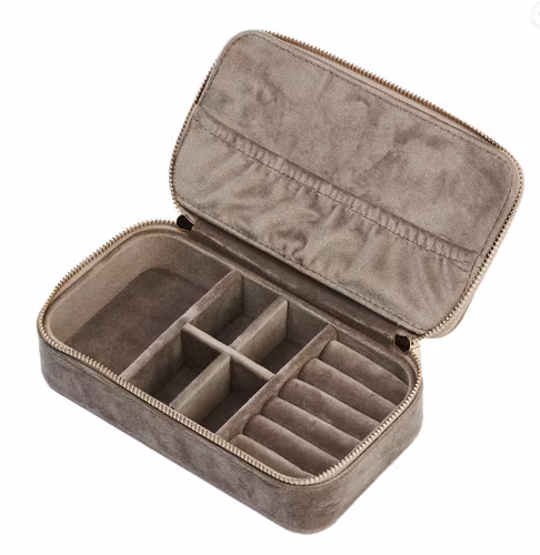 Big jewellery box Josefine, lt grey