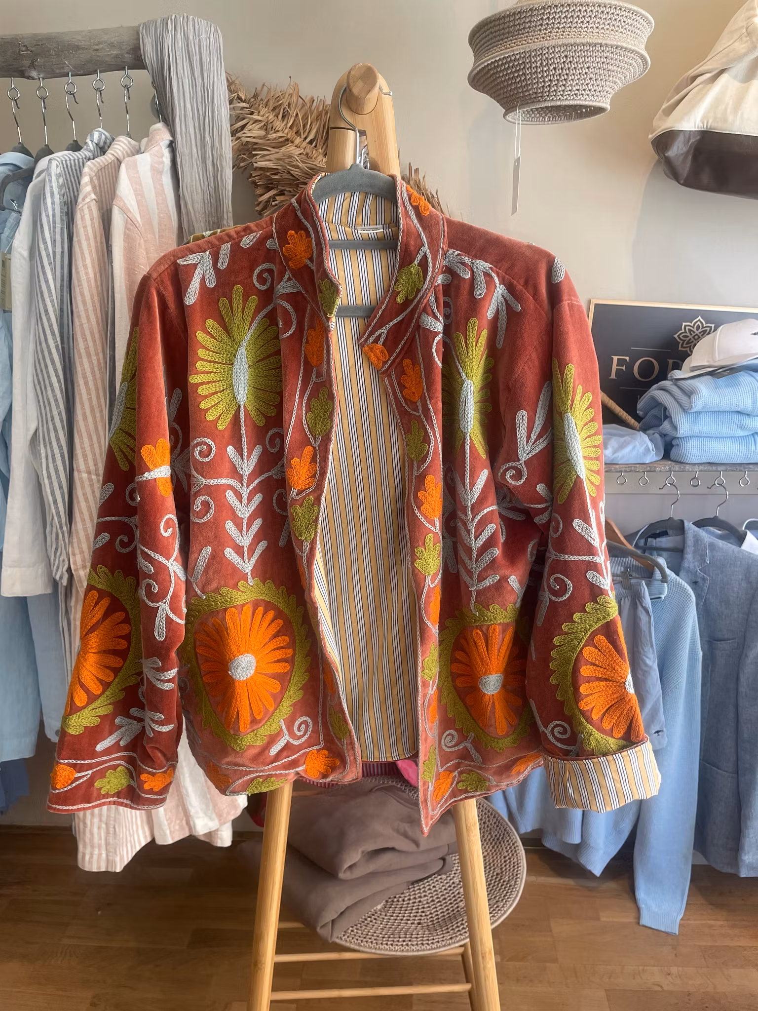 Terracotta Flower Jacket