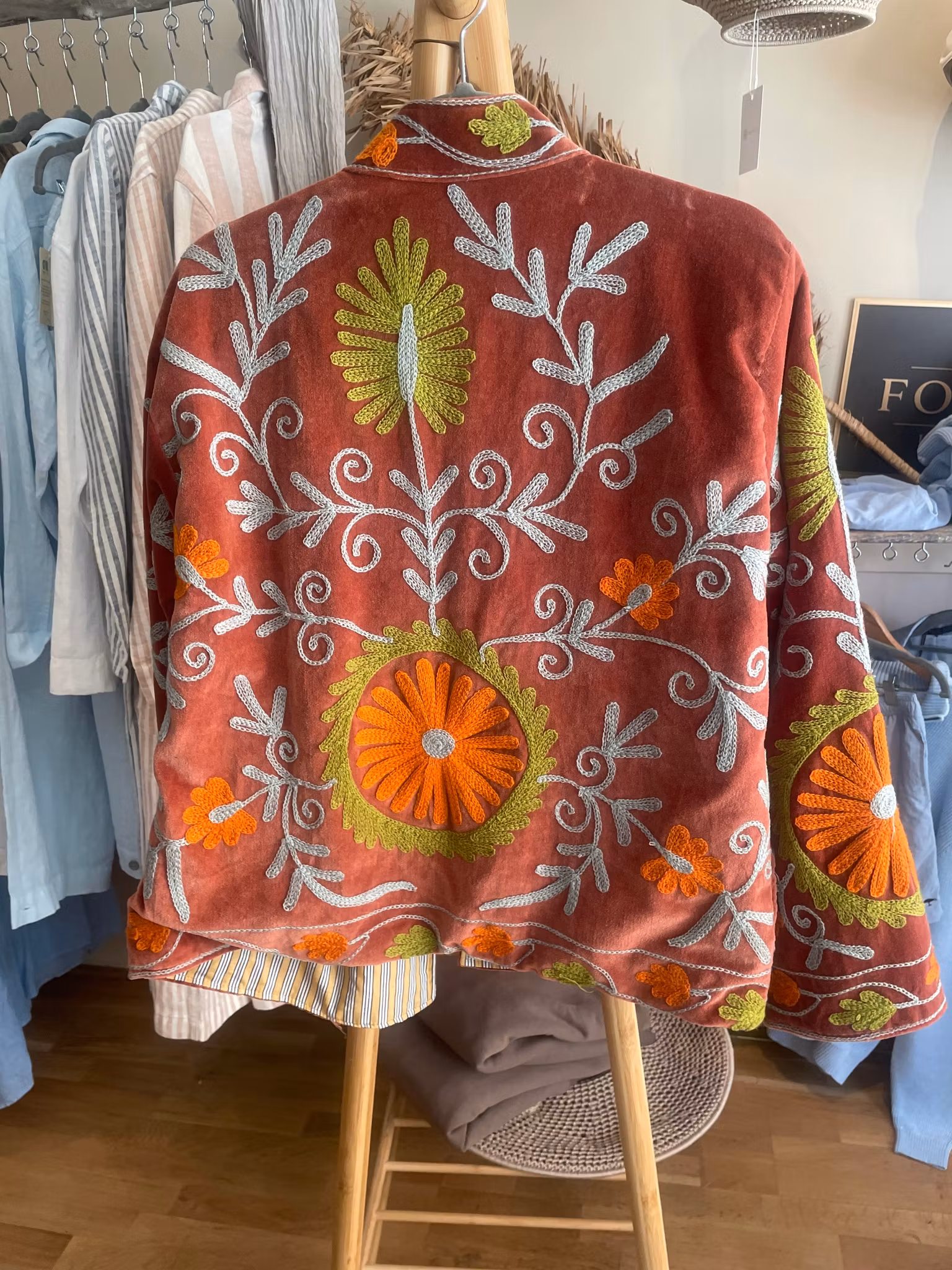 Terracotta Flower Jacket