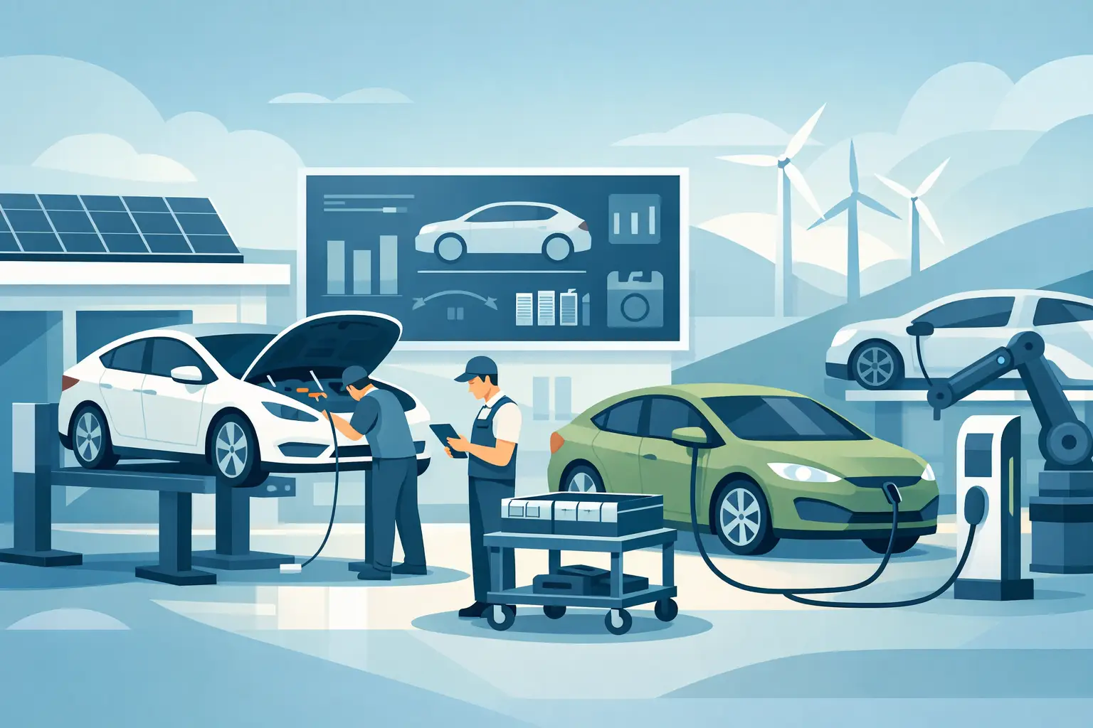 Trender inom elektrifierade verkstäder 2026