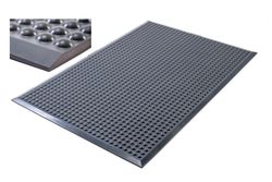 Ståmatta Ergonomisk Pur-step, mörkgrå