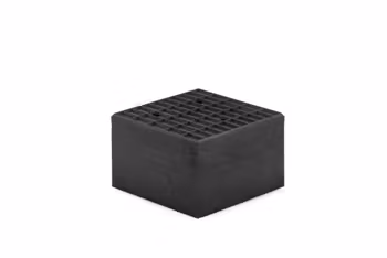 MT 100x100x40 lyftkloss i solid polyuretan