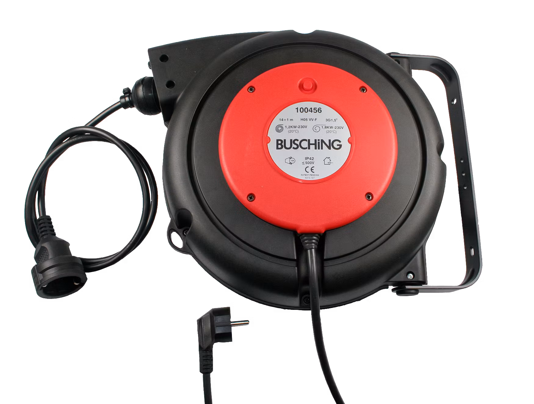 Kabelvinda 3 x 1,5 - 220 volt