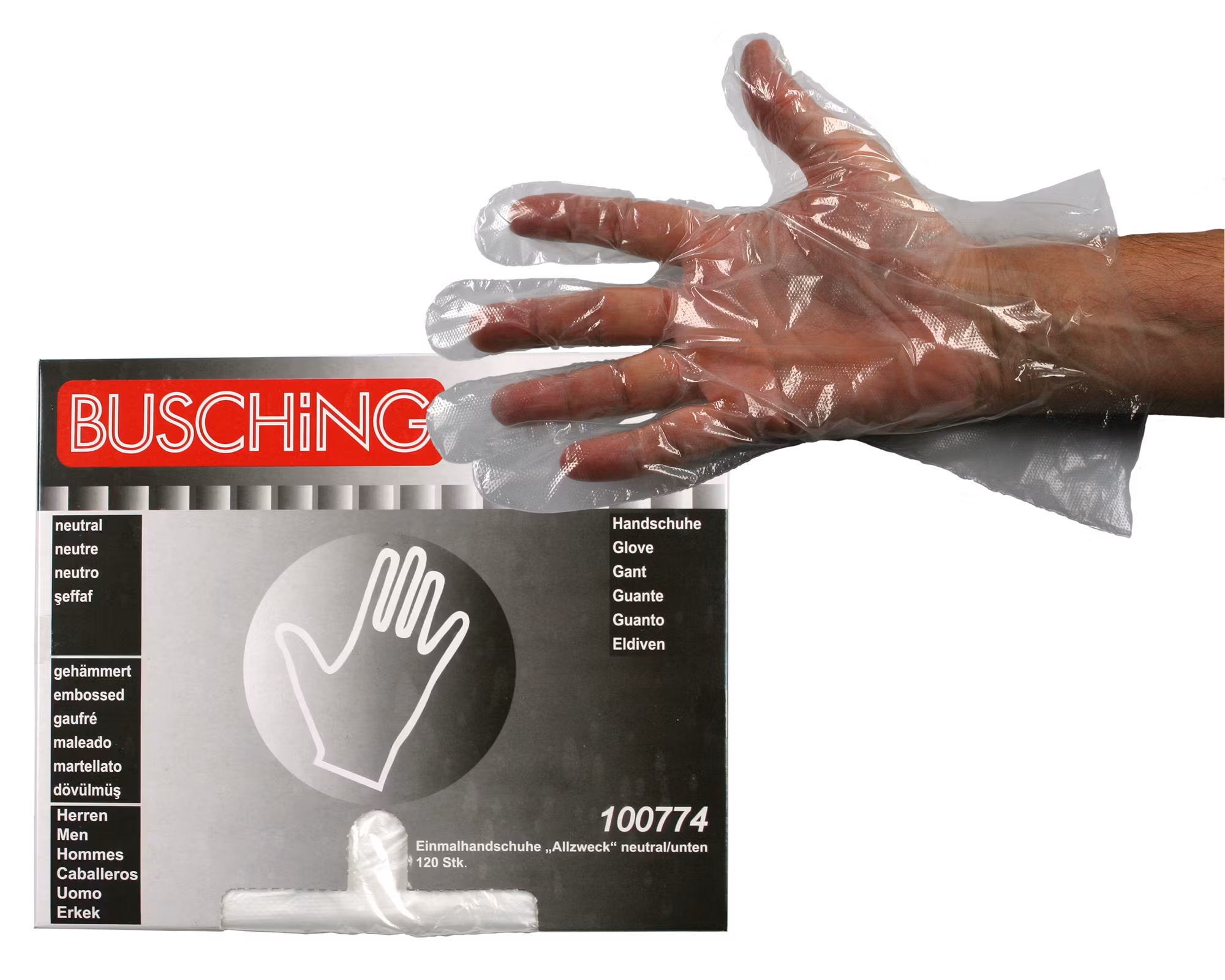 Engångshandskar "all-purpose" Transparent