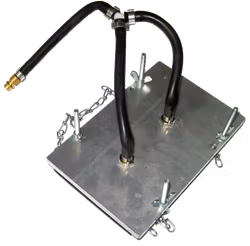 Bromsplattor Adapter P2 180x120mm