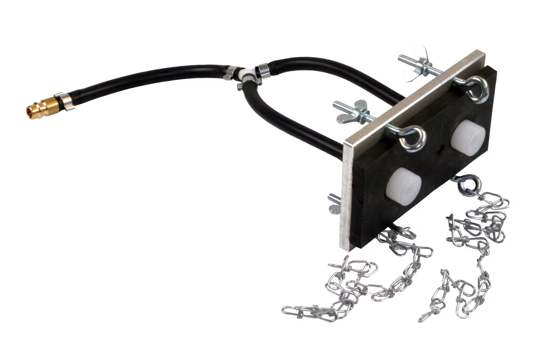 Bromsplatta Adapter P1 132x85mm