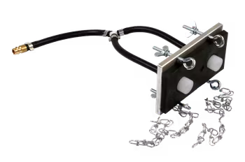 Bromsplatta Adapter P1 132x85mm