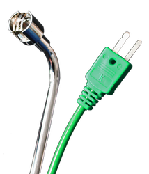 Termosensor, yta 1,4 cm, typ K