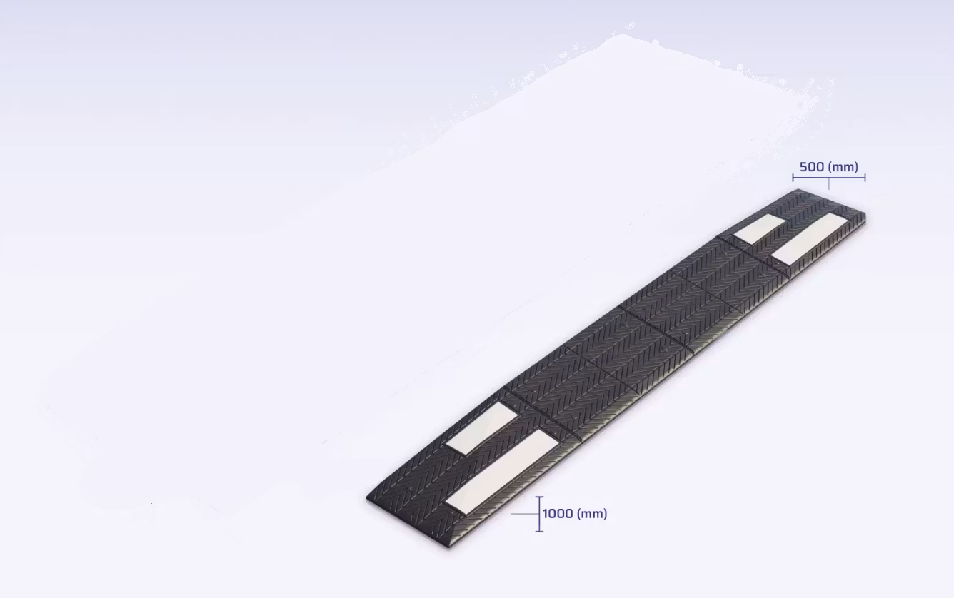 Tillfartsramp Djup 50cm Höjd 8cm i olika längder o färger