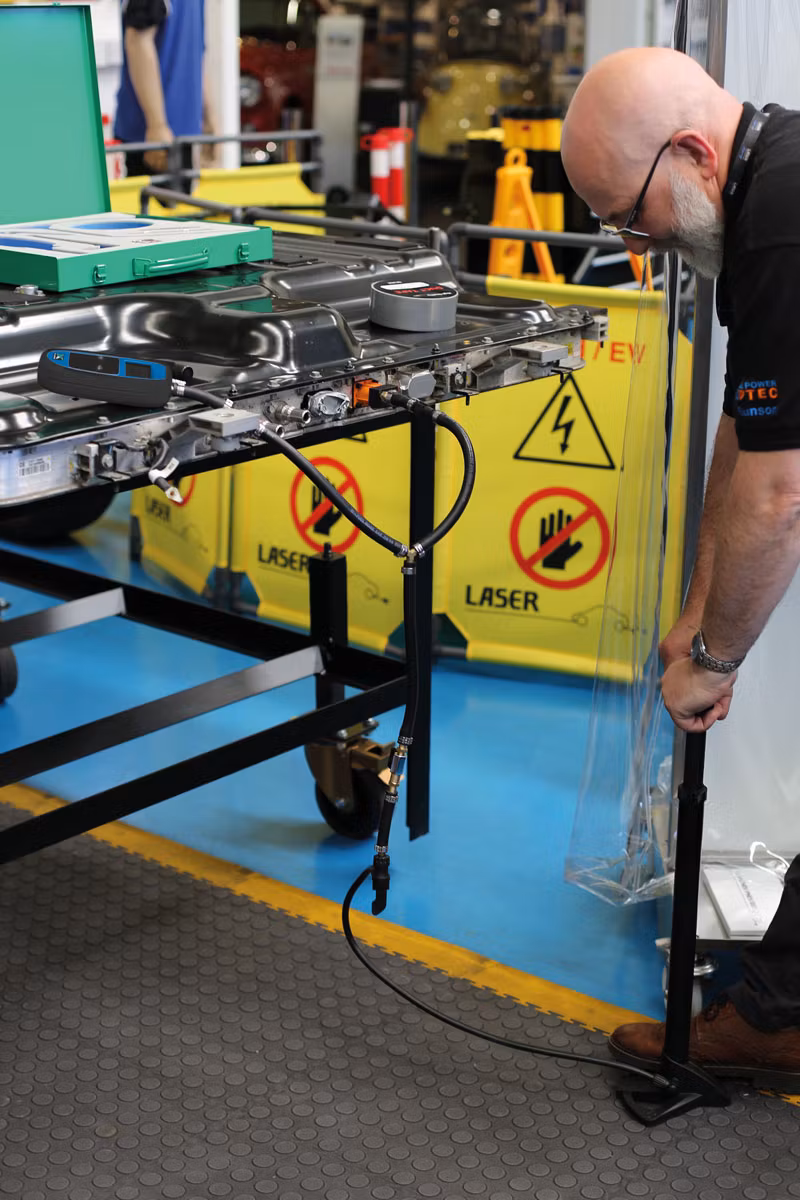 Trycktestkit för batteriintegritet i elbilar - för Hyundai, Jaguar, Kia och Nissan