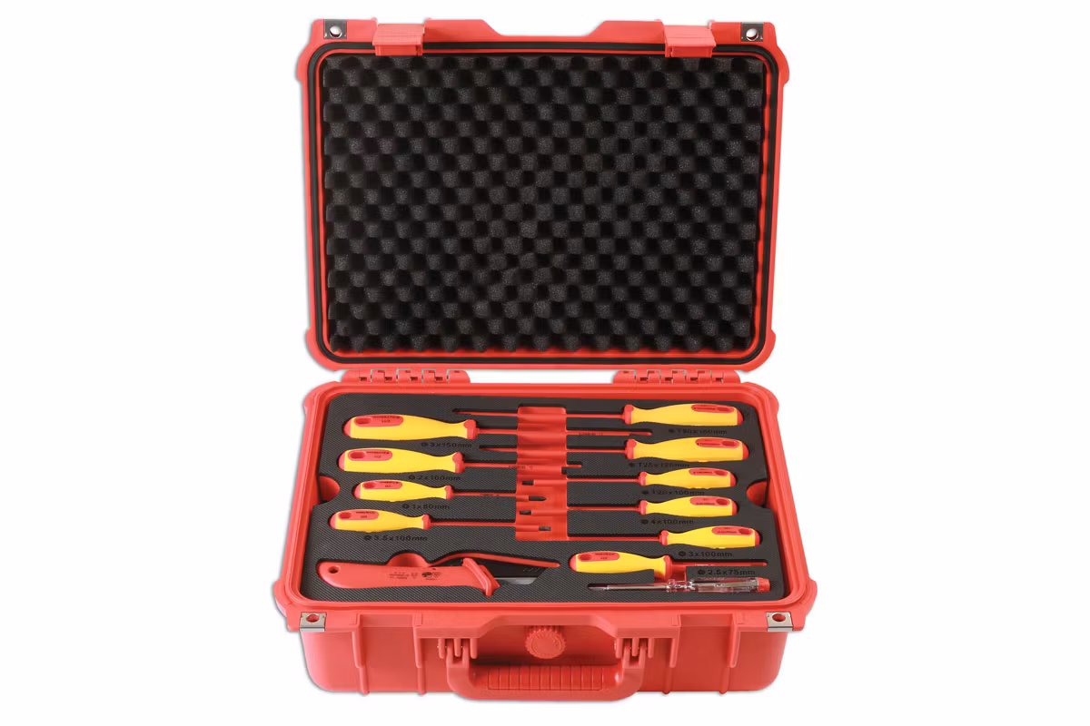 Isolerad verktygssats 3/8 "D 50 st.