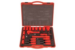Isolerad hylssats 1/2 " 20 delar.