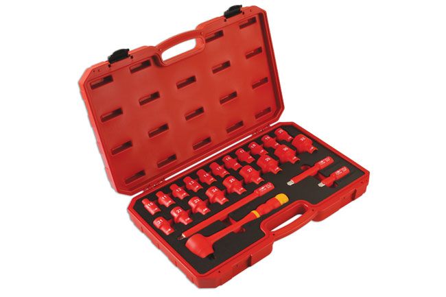 Isolerad hylssats 1/2 " 24 st.