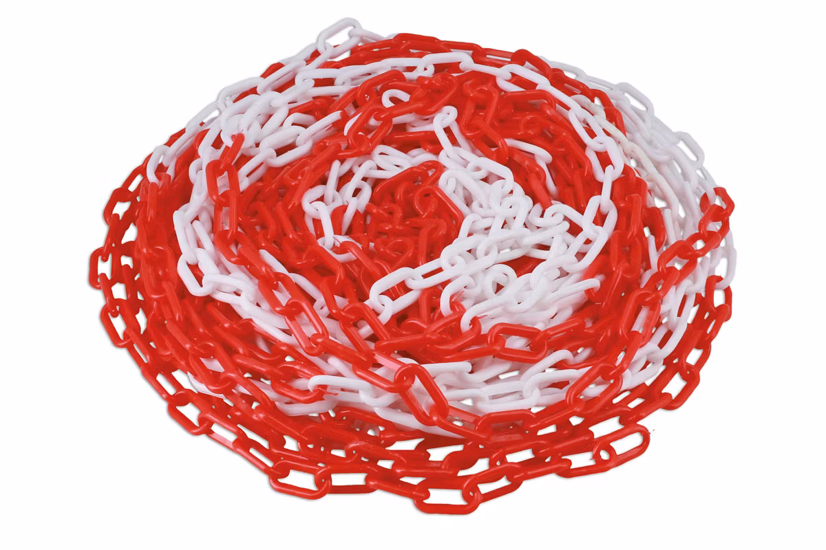 Plast 6mm kedja 25m
