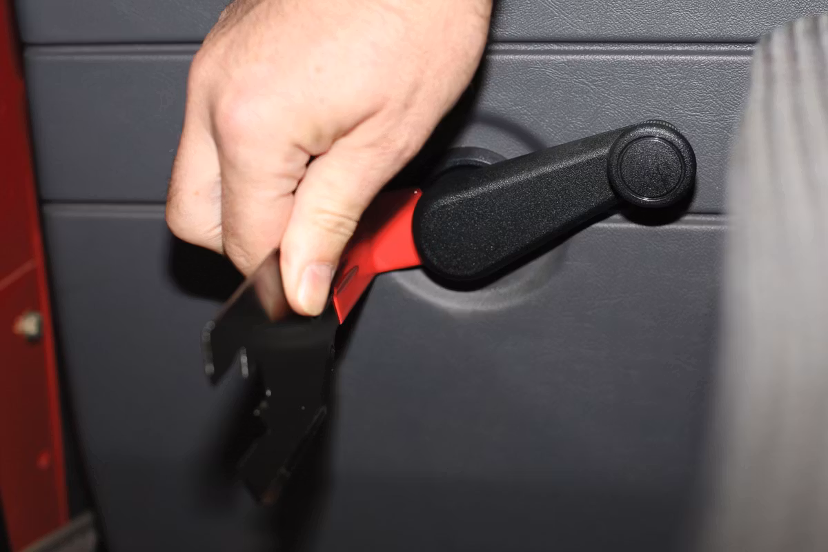 Hur man Avlägsnande av handtag för fönstervev