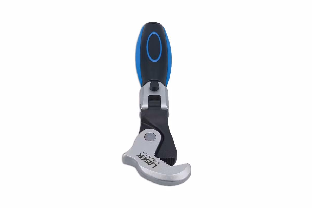 Justerbar skiftnyckel Flexi-Head 14 - 32 mm