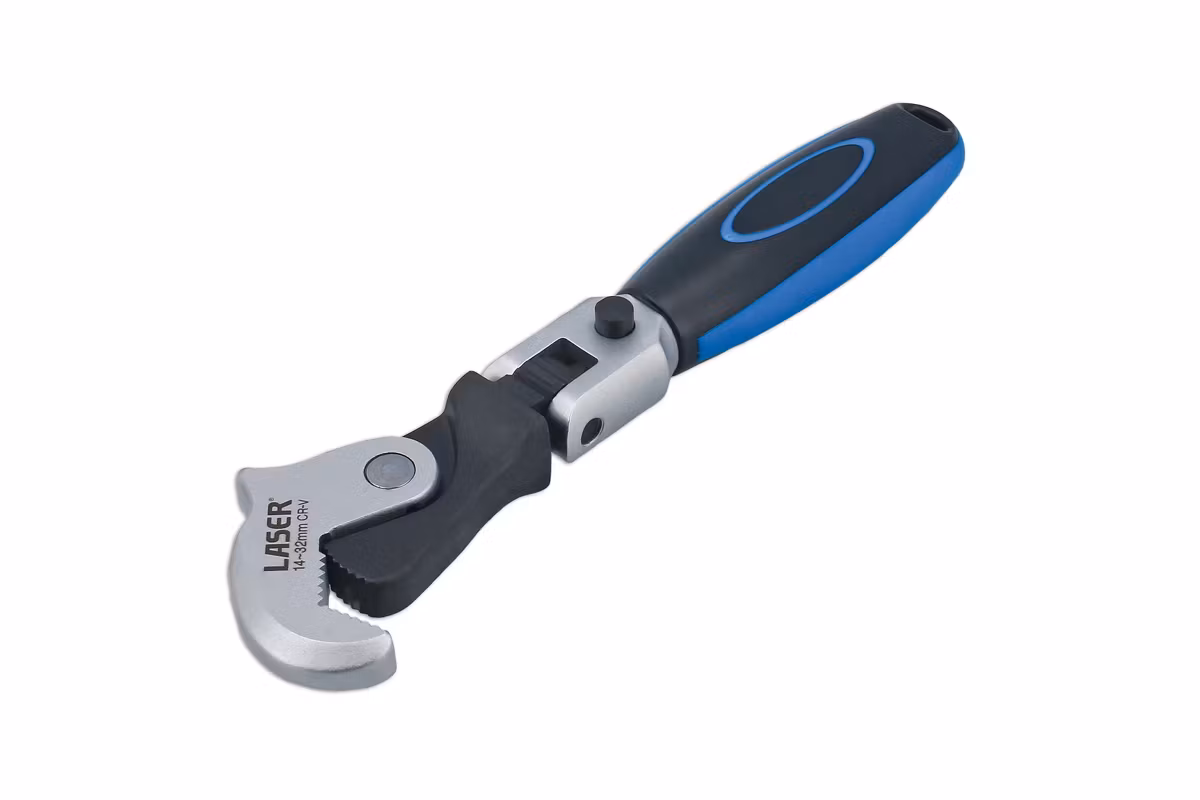 Justerbar skiftnyckel Flexi-Head 14 - 32 mm