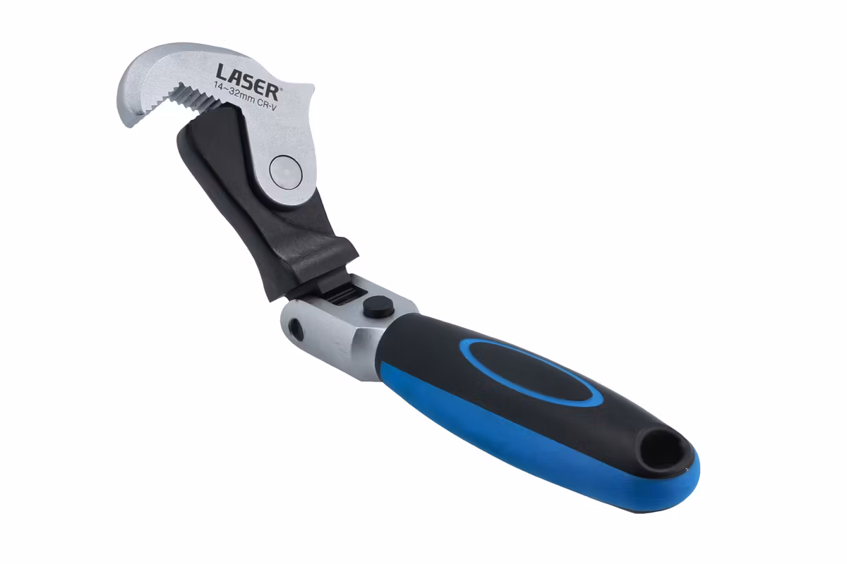 Justerbar skiftnyckel Flexi-Head 14 - 32 mm