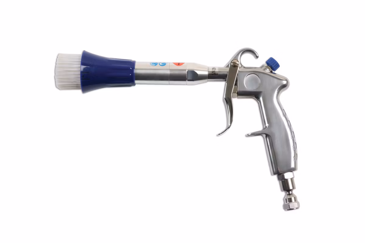 Turbo Pulse blåspistol med borste