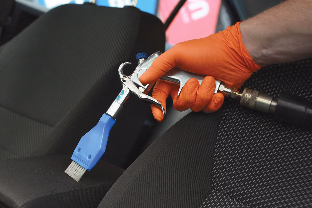 Luftkniv Blåspistol med borste