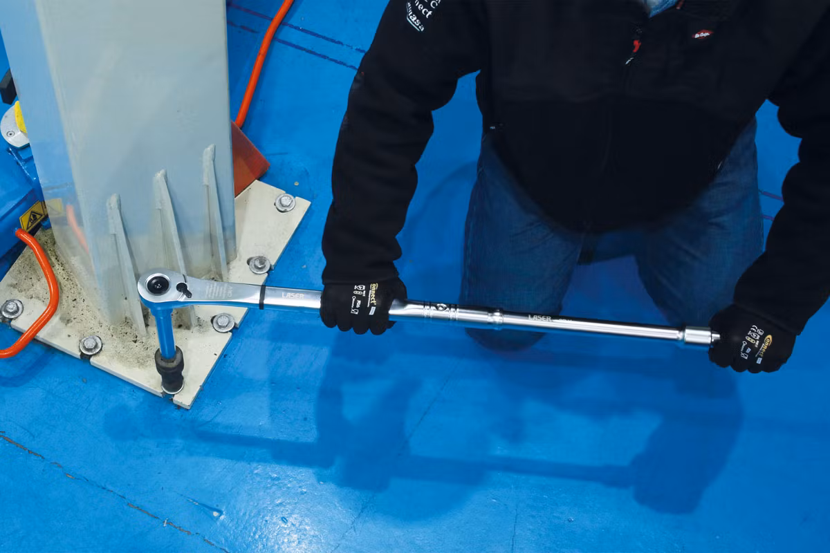 Spärrhandtag 120 tänder 3/4"D - Extra lång hävstångseffekt