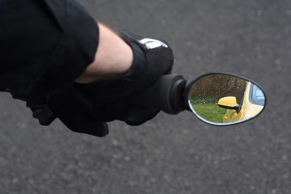 Sidospegel för cykelhandtag