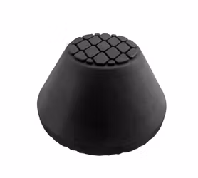 Gummikloss till pelarlyft för elbilar 120Ø H 60