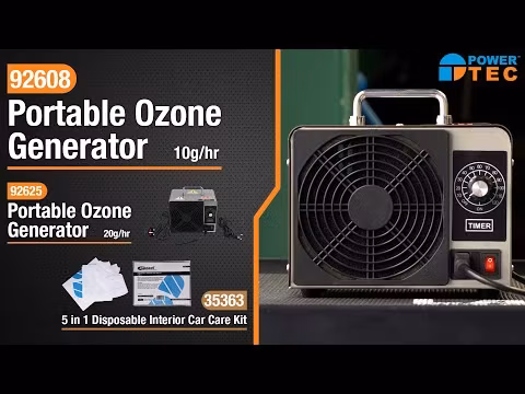 Bärbar ozongenerator 10g/timme