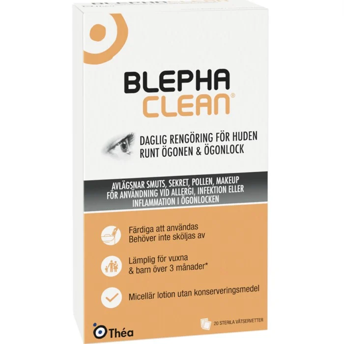 Blephaclean ögonservetter