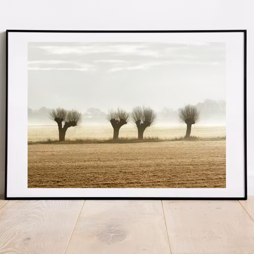 Pilar vid Glemmingebro Print