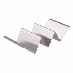 Tacoställ rostfri 2-3 fack 230mm x 100mm, h 50mm, 2st/frp FRANKHUGO