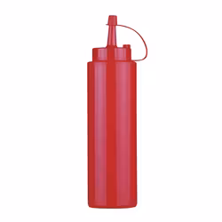Dressingflaska röd 36cl, 1st/frp FRANKHUGO