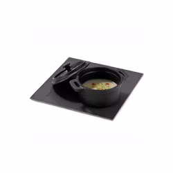 Gryta svart gjutjärn mini D100mm 20cl, 1st/frp FRANKHUGO