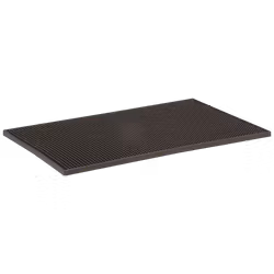 Barmatta svart gummi 450x300mm, 1st/frp FRANKHUGO
