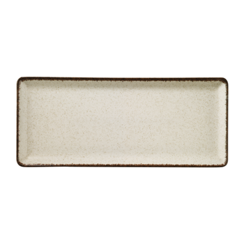 Blocho Pearl Tan Tallrik flat 35X15cm beige, 6 st/frp