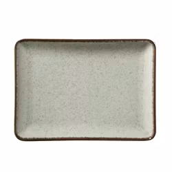 Blocho Pearl Tan Tallrik flat 27X20cm grön, 6 st/frp