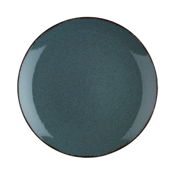 Blocho Pearl Colorx Tallrik flat rund 21cm gråblå, 6 st/frp